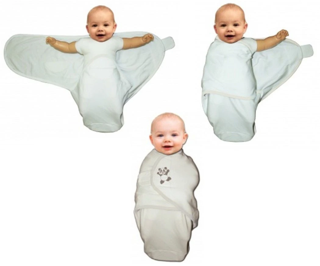 Bo Jungle Baby Wrap White Large Wikkeldeken B170410 2 Bo Jungle Baby Wrap White Large Wikkeldeken B170410 - Afbeelding 2