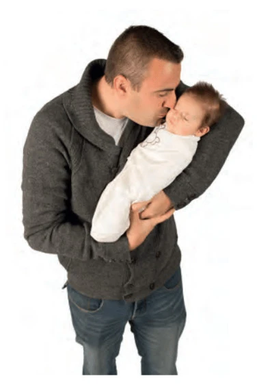 Bo Jungle Baby Wrap White Large Wikkeldeken B170410 4 Bo Jungle Baby Wrap White Large Wikkeldeken B170410 - Afbeelding 4