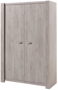 Meegroei Babykamer Amalia Grijs: Meegroei Ledikant, Commode En 2-Deurskast 11 Meegroei Babykamer Amalia Grijs: Meegroei Ledikant, Commode En 2-Deurskast -Dolu Verkoopwinkel 2 deurskast amalia grijs