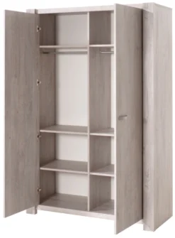 Meegroei Babykamer Amalia Grijs: Meegroei Ledikant, Commode En 2-Deurskast 12 Meegroei Babykamer Amalia Grijs: Meegroei Ledikant, Commode En 2-Deurskast -Dolu Verkoopwinkel 2 deurskast amalia grijs 1