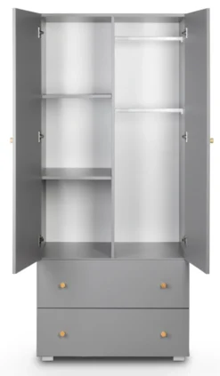 Babykamer Bo: Ledikant, Commode En 2-Deurskast 21 Babykamer Bo: Ledikant, Commode En 2-Deurskast -Dolu Verkoopwinkel 2 deurskast bo 3