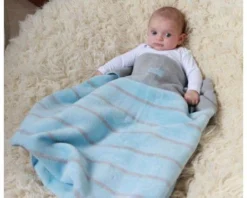 Zaffiro Ecru & Beige Gestreept 75 X 100 Cm Wiegdeken 15090 -Dolu Verkoopwinkel 23479 68e9dc2c002bf90b5102e16c 4