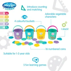 Playgro Count And Match Speel Emmertjes P4088175 14 Playgro Count And Match Speel Emmertjes P4088175 -Dolu Verkoopwinkel 4088175 count and match in the veggie patch 1 feature image