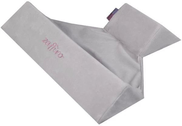 Zaffiro Grijs Velours Zijligging Steunkussen 24887 1 Zaffiro Grijs Velours Zijligging Steunkussen 24887