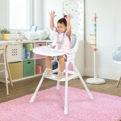 Babygo Simple White Kinderstoel 5105 -Dolu Verkoopwinkel Babygo Simple White Kinderstoel 5105.3