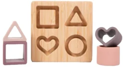 Bo Jungle B-Bamboo Shapes Hearts Vormenpuzzel B931000