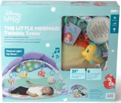 Bright Starts Disney Baby Kleine Zeemeermin Twinkle Trove Activity Gym Speelkleed K12534 -Dolu Verkoopwinkel Bright Starts Speelkleed 7