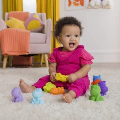 Bright Starts Tropic Animals 9 Stuks Speelgoed Dieren K12615 -Dolu Verkoopwinkel Bright Starts Tropic Animals 9 Stuks Speelgoed Dieren K12615 3