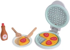 Cangaroo Houten Wafelijzer Set 4334