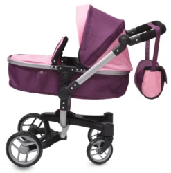 Cangaroo Violette Poppen Kinderwagen 6807 11 Cangaroo Violette Poppen Kinderwagen 6807 -Dolu Verkoopwinkel Cangaroo Violette Poppen Kinderwagen 6807 5