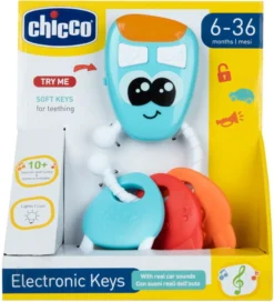 Chicco Mijn Eerste Elektronische Sleutels 00011163000000 -Dolu Verkoopwinkel Chicco Mijn Eerste Elektronische Sleutels 3