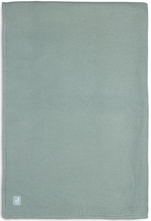 Jollein Basic Knit Forest Green / Fleece 100 X 150 Cm Ledikantdeken 517-522-65219 2 Jollein Basic Knit Forest Green / Fleece 100 X 150 Cm Ledikantdeken 517-522-65219 - Afbeelding 2