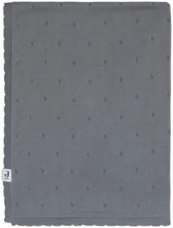Jollein Pointelle Storm Grey 75 X 100 Cm Wiegdeken 516-511-66064