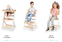 Kinderkraft Enock Wit/Naturel Houten Kinderstoel Met Zitverkleiner KHENOC0PWHT0000 16 Kinderkraft Enock Wit/Naturel Houten Kinderstoel Met Zitverkleiner KHENOC0PWHT0000 -Dolu Verkoopwinkel Kinderkraft Enock White Kinderstoel met Zitverkleiner KHENOC0PWHT0000 6