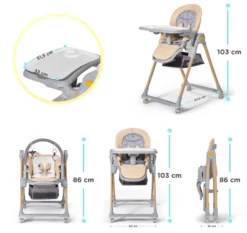 Kinderkraft Lastree Pink Kinderstoel KHLAST00PNK0000 -Dolu Verkoopwinkel Kinderkraft Lastree Wood Kinderstoel KHLAST00BEGW000 13