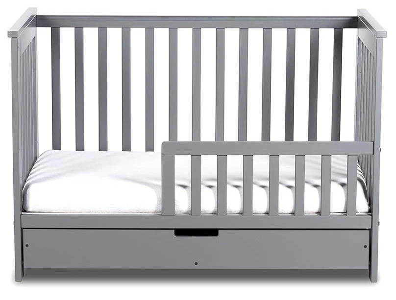 Ledikant Lieke Grijs 60 X 120 Cm 2 Ledikant Lieke Grijs 60 X 120 Cm - Afbeelding 2