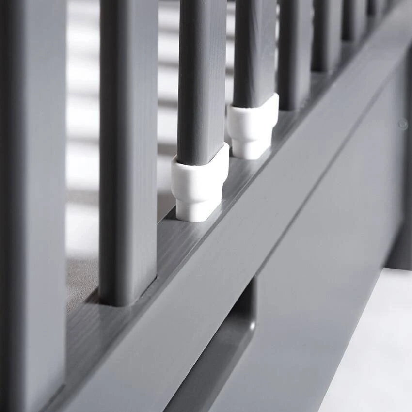 Ledikant Lieke Grijs 60 X 120 Cm 4 Ledikant Lieke Grijs 60 X 120 Cm - Afbeelding 4