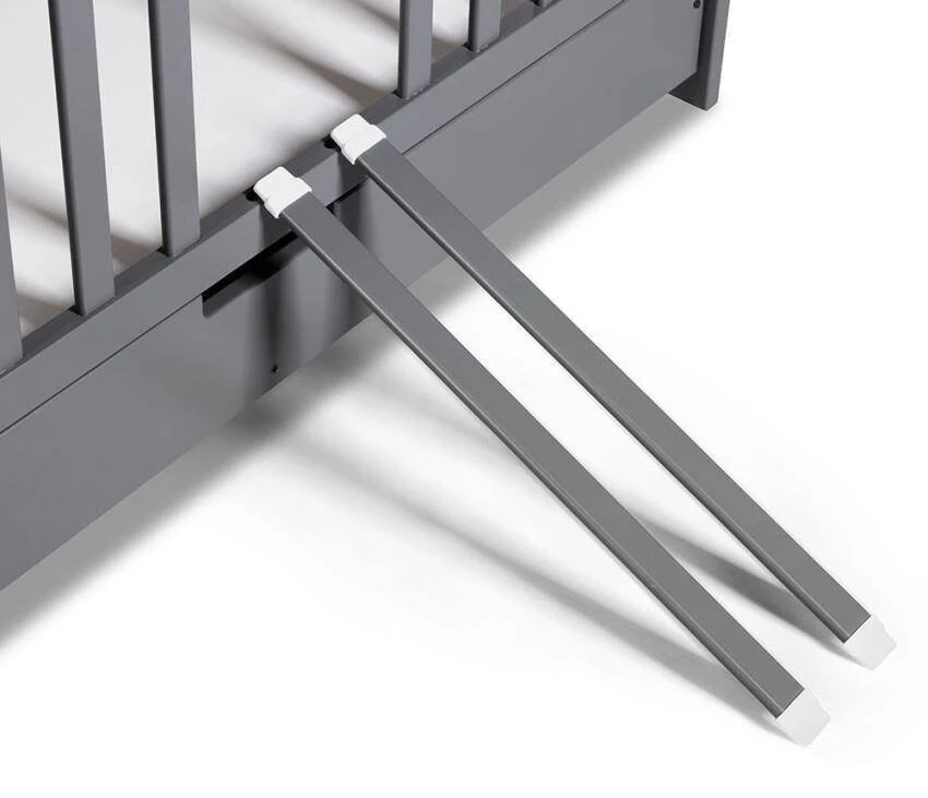 Ledikant Lieke Grijs 60 X 120 Cm 5 Ledikant Lieke Grijs 60 X 120 Cm - Afbeelding 5