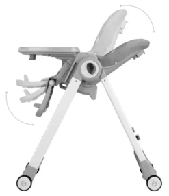 Momi Luxuria Dark Grey Kinderstoel KRKA00004 -Dolu Verkoopwinkel Momi Luxuria Dark Grey Kinderstoel KRKA00004 4