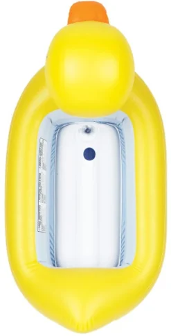 Munchkin White Hot Eend Opblaasbaar Veiligheidsbadje 011054 -Dolu Verkoopwinkel Munchkin White Hot Eend Opblaasbaar Veiligheidsbadje Bovenaanzicht 4