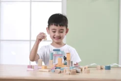 PolarB 60 Stuks Houten Blokken 44010 -Dolu Verkoopwinkel PolarB 60 Stuks Houten Blokken 44010 3