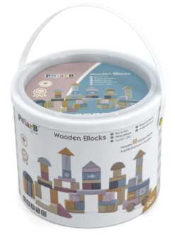 PolarB 60 Stuks Houten Blokken 44010 -Dolu Verkoopwinkel PolarB 60 Stuks Houten Blokken 44010 5