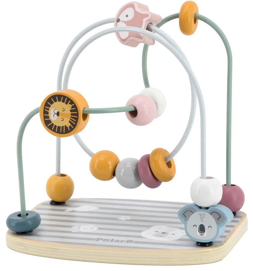 PolarB Houten Kralenspiraal 44020 1 PolarB Houten Kralenspiraal 44020