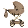 Tako Mini Imperial Beige/Gold Poppen Kinderwagen Incl. Tas 02