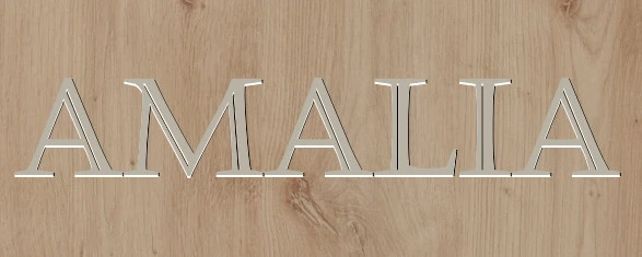 2-Deurskast Amalia Naturel AMA1K2 4 2-Deurskast Amalia Naturel AMA1K2 - Afbeelding 4