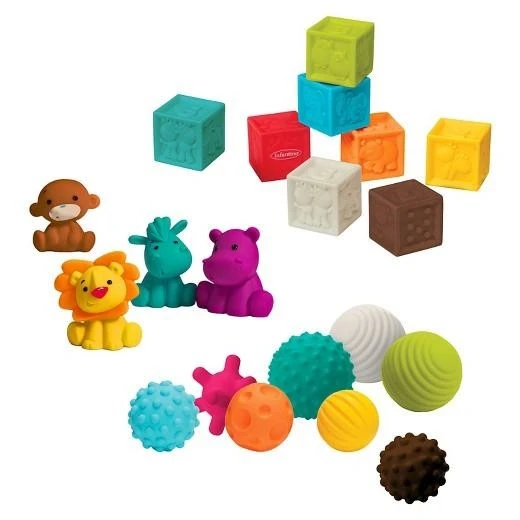 Infantino Sensory Balls Blocks & Buddies Set BK-05373 1 Infantino Sensory Balls Blocks & Buddies Set BK-05373