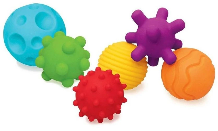 Infantino Sensory Multi Ball Set Speelballetjes BK-05209 1 Infantino Sensory Multi Ball Set Speelballetjes BK-05209