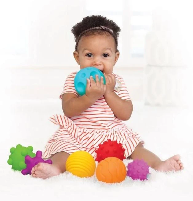 Infantino Sensory Multi Ball Set Speelballetjes BK-05209 2 Infantino Sensory Multi Ball Set Speelballetjes BK-05209 - Afbeelding 2