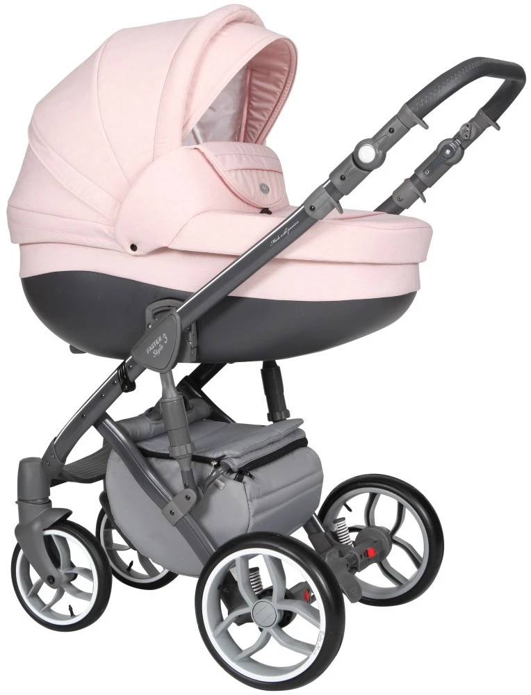 Baby Merc Faster 3 Pink Kinderwagen Incl. Autostoel FIII 91 2 Baby Merc Faster 3 Pink Kinderwagen Incl. Autostoel FIII 91 - Afbeelding 2
