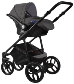 Baby Merc La Noche Grey 3-in-1 Kinderwagen Incl. Autostoel LN/06B -Dolu Verkoopwinkel baby merc la noche grey 3 in 1 kinderwagen incl. autostoel ln 06b