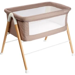 Babygo Goodnight Beige Wieg 4362 -Dolu Verkoopwinkel babygo goodnight beige wieg aan bed 4362 5