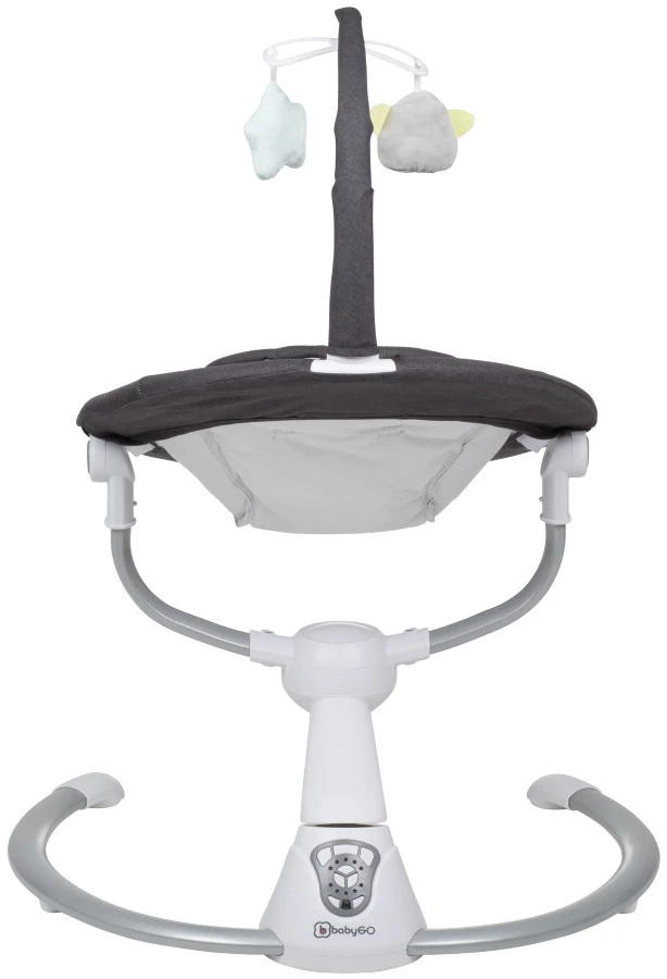 Babygo Homey Set Black/Nature Babyschommel En Kinderstoel 19011 9 Babygo Homey Set Black/Nature Babyschommel En Kinderstoel 19011 - Afbeelding 9