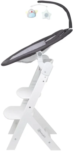 Babygo Homey Set Black/White Babyschommel En Kinderstoel 19014 -Dolu Verkoopwinkel babygo homey set dark greywhite babyschommel en kinderstoel 19014 4