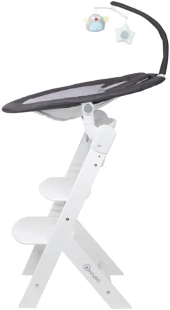 Babygo Homey Set Black/White Babyschommel En Kinderstoel 19014 -Dolu Verkoopwinkel babygo homey set dark greywhite babyschommel en kinderstoel 19014 5