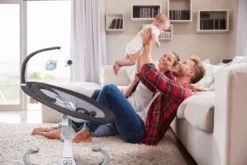 Babygo Homey Set Black/White Babyschommel En Kinderstoel 19014 -Dolu Verkoopwinkel babygo homey swing babyschommel 5 1 4