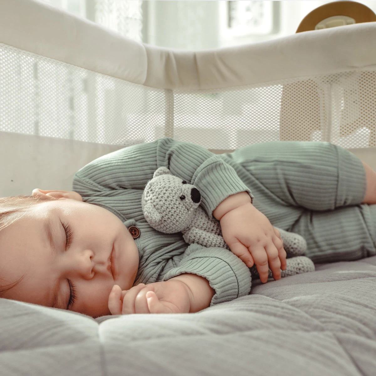 Babygo SideBySide Creme Wieg Aan Bed 4161 13 Babygo SideBySide Creme Wieg Aan Bed 4161 - Afbeelding 13