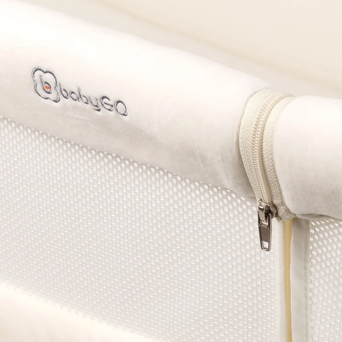 Babygo SideBySide Creme Wieg Aan Bed 4161 9 Babygo SideBySide Creme Wieg Aan Bed 4161 - Afbeelding 9