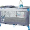 Babygo Sleepwell Blue Campingbed Met Bodemverhoger 4404