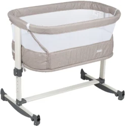 Babygo Vivaldi Beige Wieg Aan Bed 4652