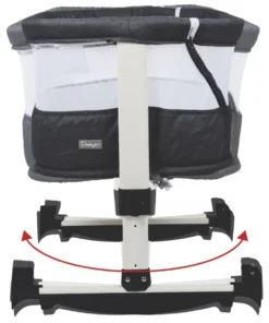 Babygo Vivaldi Dark Grey Wieg Aan Bed 4653 -Dolu Verkoopwinkel babygo vivaldi dark grey wieg aan bed 4653 5