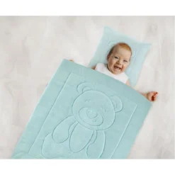 Babyjem Velvet Groen Dekentje Met Kussen 664 -Dolu Verkoopwinkel babyjem velvet groen dekentje met kussen 664 2