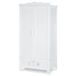 Babykamer Uil Wit: Ledikant, Commode En 2-Deurs Kast -Dolu Verkoopwinkel babykamer uil wit ledikant commode en 2 deurs kast 4