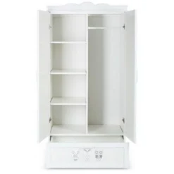 Babykamer Uil Wit: Ledikant, Commode En 2-Deurs Kast -Dolu Verkoopwinkel babykamer uil wit ledikant commode en 2 deurs kast 5