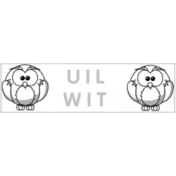 Babykamer Uil Wit: Ledikant, Commode En Open Kast -Dolu Verkoopwinkel babykamer uil wit ledikant commode en 2 deurs kast 7 2