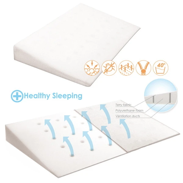 Babymatex Klin Original Beige 60x36 Cm Hellend Vlak Kussen TB0058_02 3 Babymatex Klin Original Beige 60x36 Cm Hellend Vlak Kussen TB0058_02 - Afbeelding 3