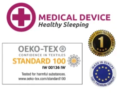 Babymatex ECO Latex 70x140 Cm Juniormatras TB0378 -Dolu Verkoopwinkel babymatex oxi drukverlagende matrastopper tb0211 324 327 331 9 1